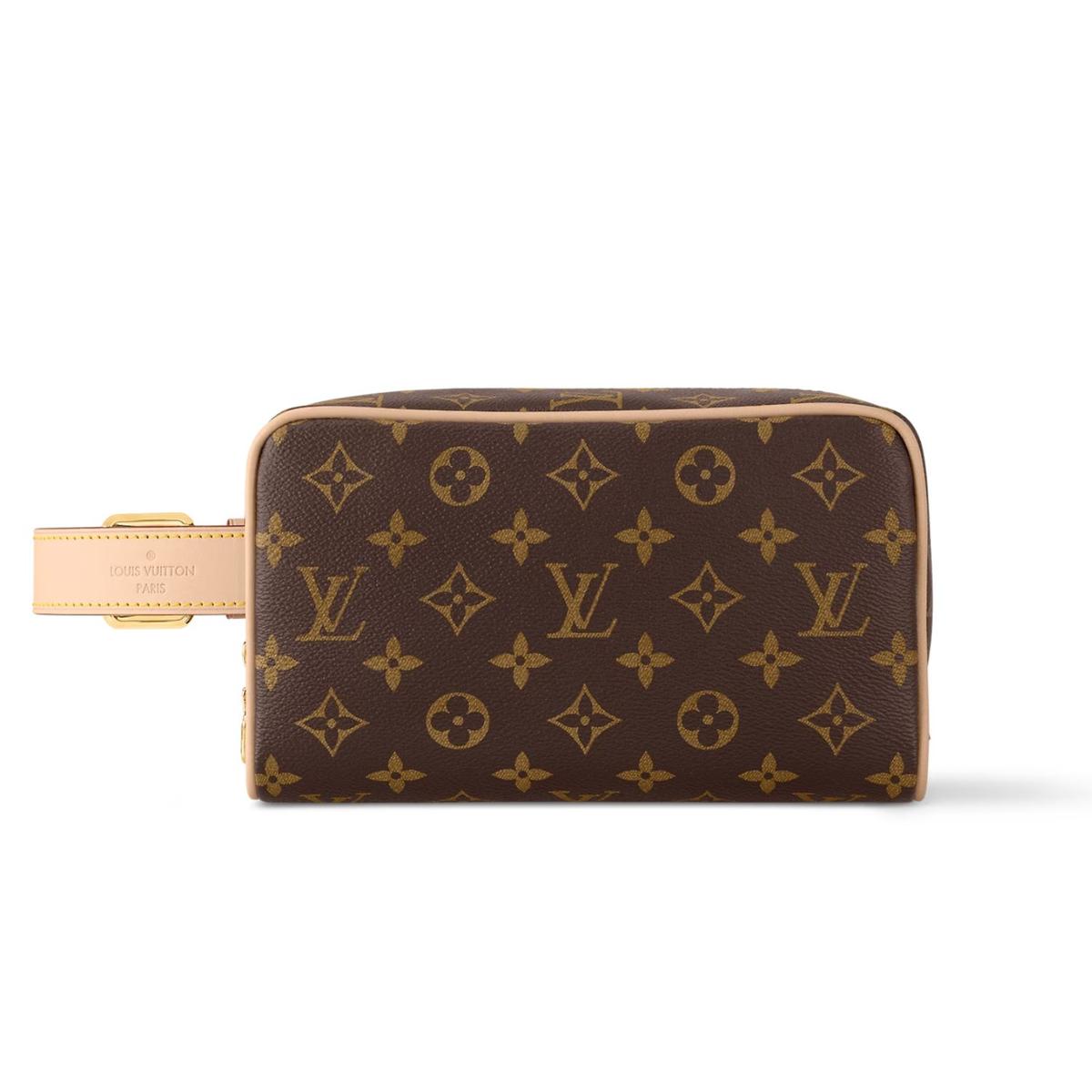 Louis Vuitton Locker Dopp Kit Brown 9.1 Inches/ 23 Cm M83112
