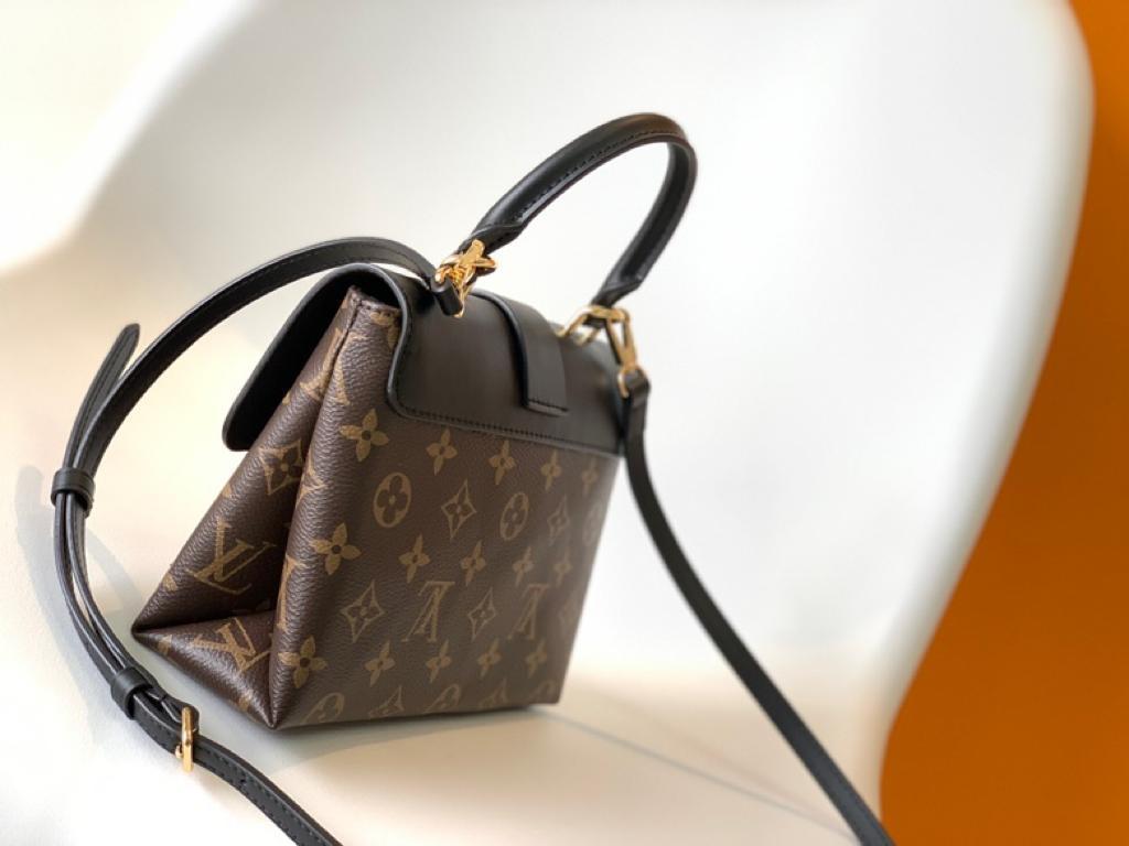 Louis Vuitton Locky BB Monogram Canvas Black For Women, Women’s Handbags, Shoulder And Crossbody Bags 7.9in/20cm LV M44141