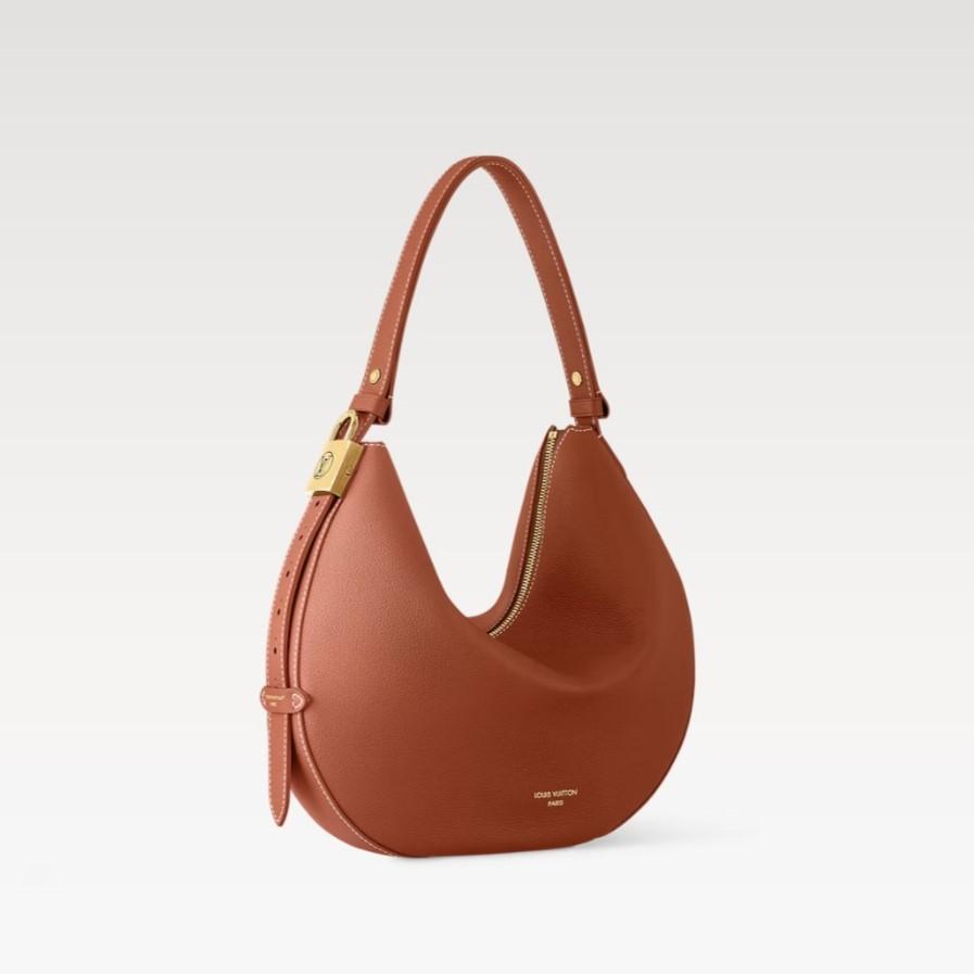 Louis Vuitton Low Key Cookie MM Cognac For Women 12.6in/32cm M14642