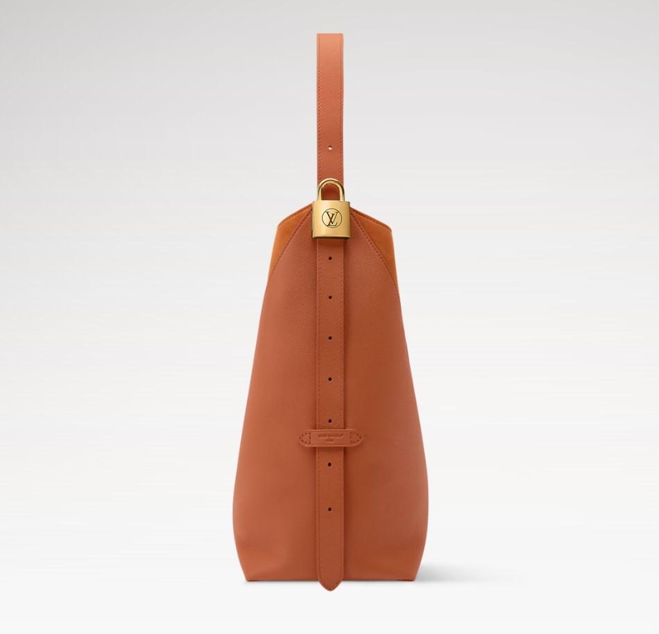 Louis Vuitton Low Key Hobo MM Epaule 13,8po/ 35cm Conac Brown Gold Hardware pour femmes M29156