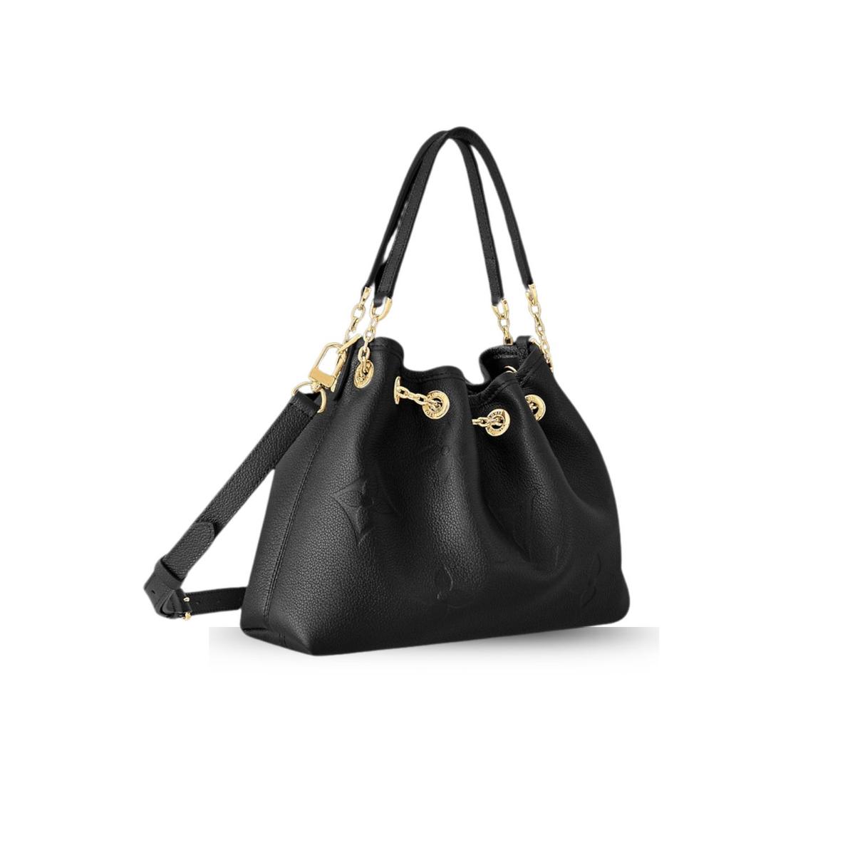 Louis Vuitton LV Bundle Monogram Empreinte Black For Women 28cm/11in M47209