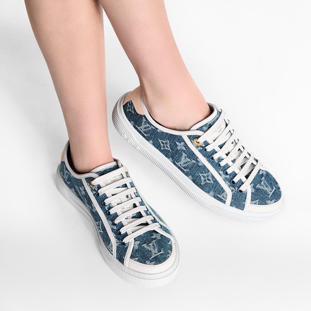 Louis Vuitton LV Lagoon Sneaker Blue For Women 1AGYG4