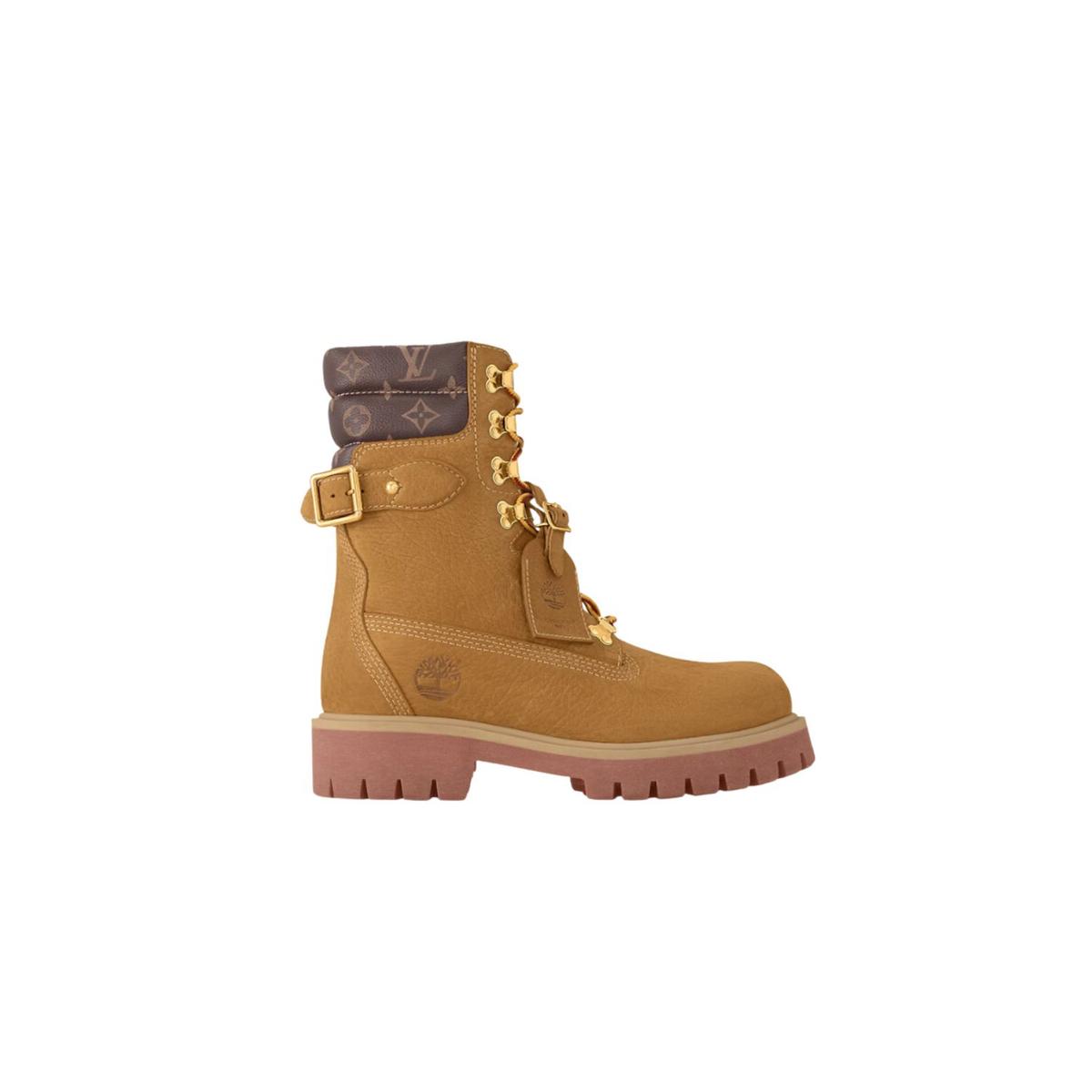 Louis Vuitton LV x Timberland Ranger Boots Beige For Men 1AD75P