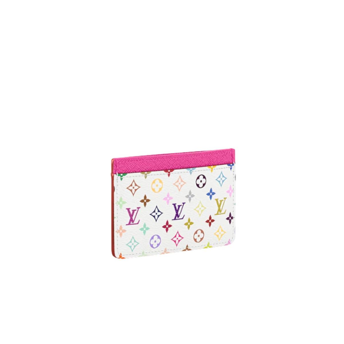 Louis Vuitton LV x porte-carte TM Portefeuille multicolore pour femmes 11cm/4.3in