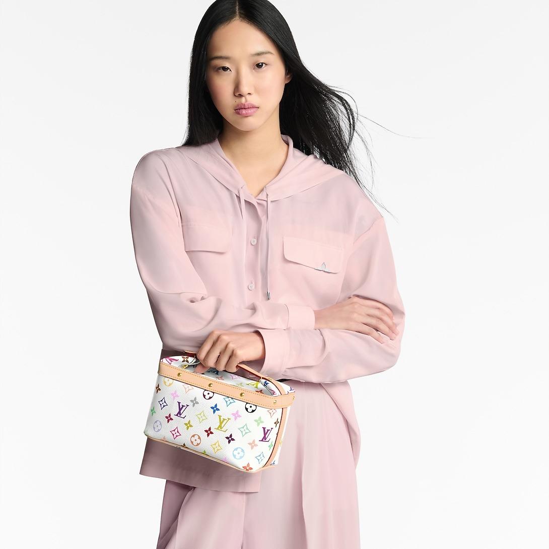 Louis Vuitton LV x TM Cruiser Toiletry Bag 8.7in/ 22cm Multicolored Gold Hardware For Women M27900