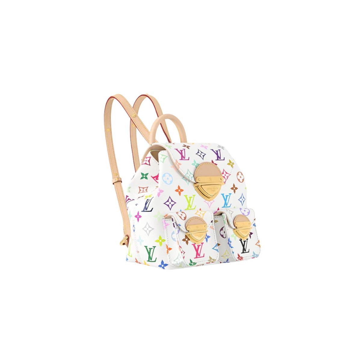Louis Vuitton LV x TM Venice Sac multicolore pour femmes 24cm/9.4in