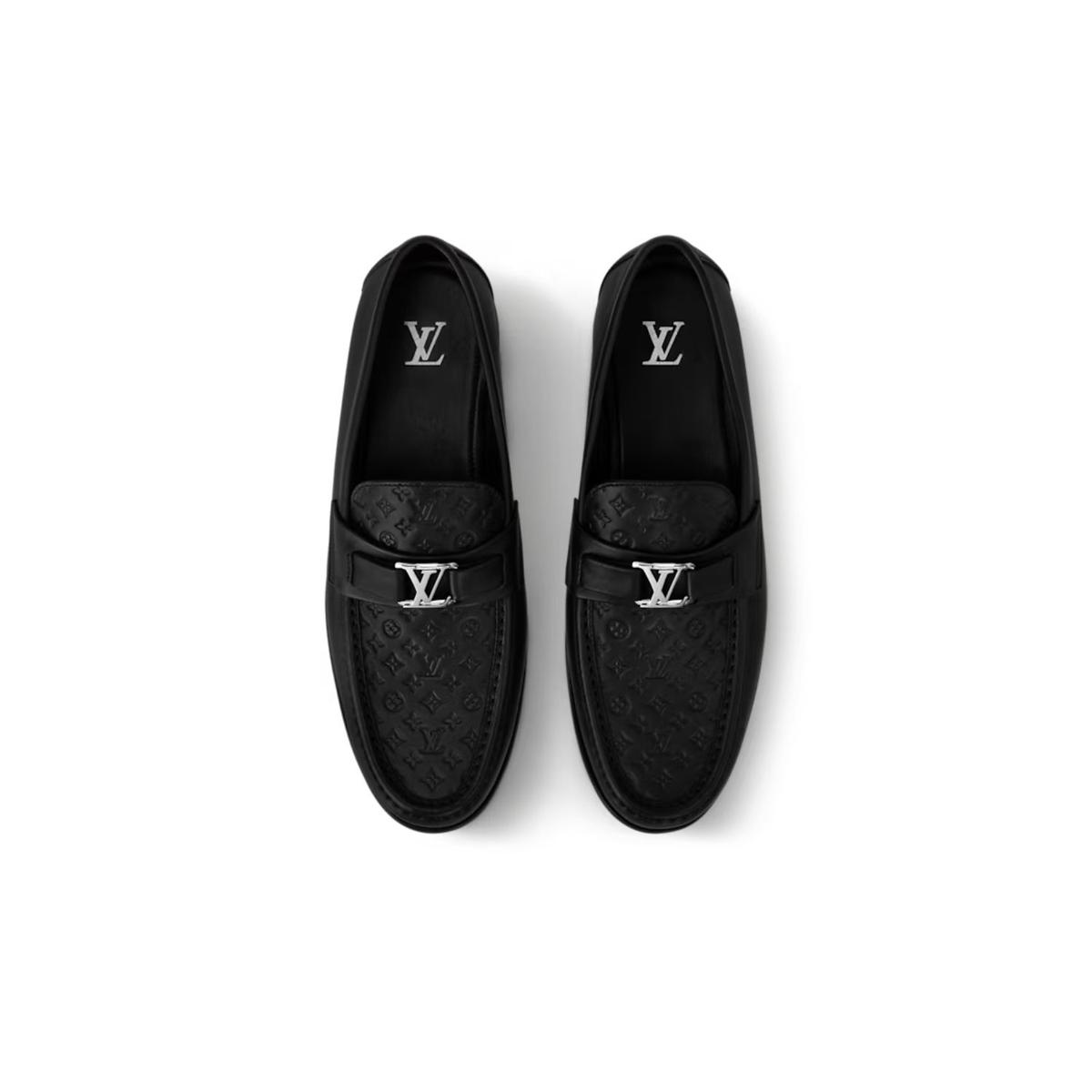 Louis Vuitton Major Loafer Black For Men