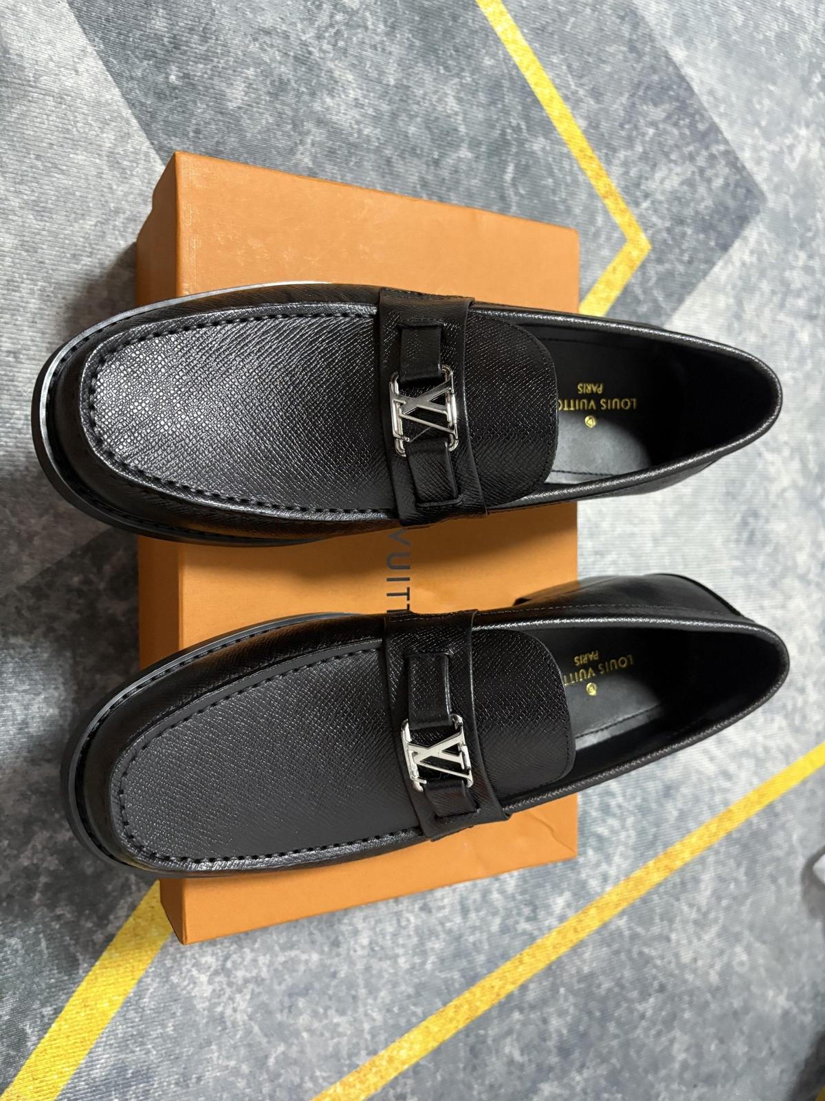 Louis Vuitton Monte Carlo Mocassin Noir pour hommes LV