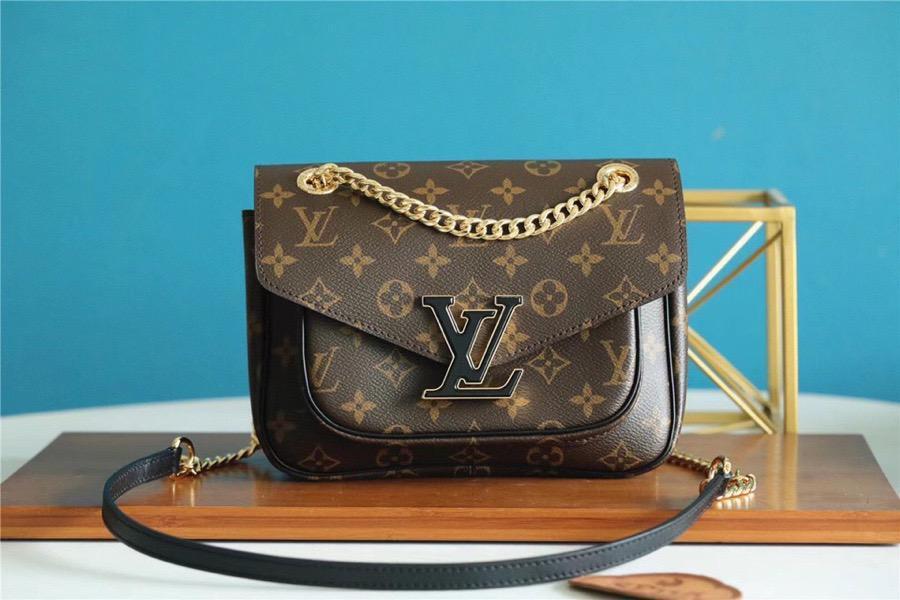 Louis Vuitton Passy Monogram Canvas For Women, Women’s Handbags, Shoulder Bags And Crossbody Bags 9.1in/23cm LV M45592