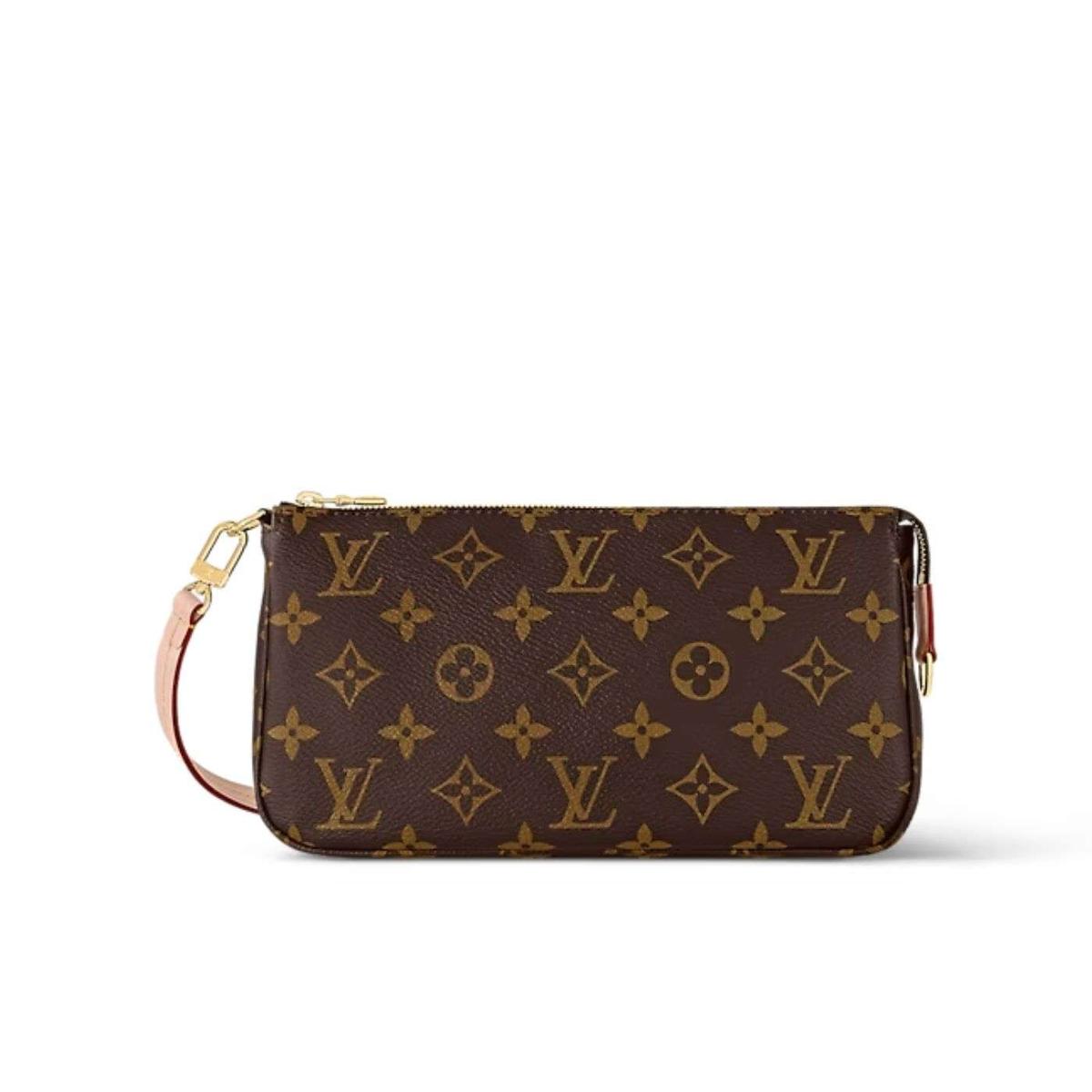 Louis Vuitton Pochette Accessoires Brown For Women 23.5cm / 9.3in M40712 -