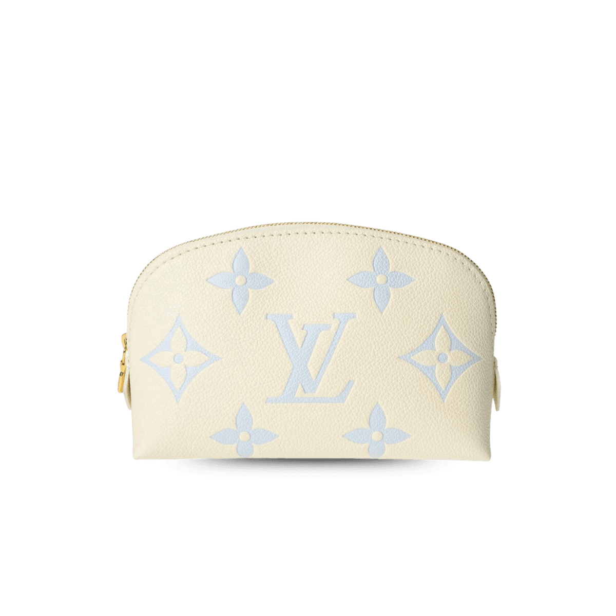 Louis Vuitton Pochette Cosmetique PM Clutch & Pouch 7.5in/ 19cm Beige Gold Hardware For Women M24378