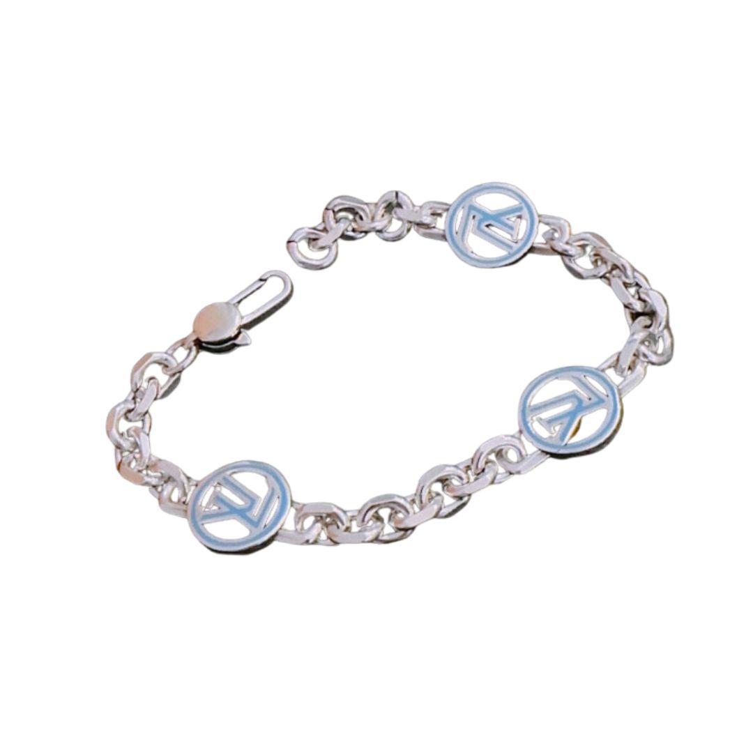 Louis Vuitton Rock Punk Bracelet Silver For Women