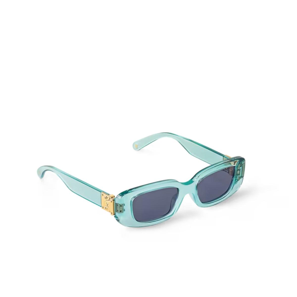 Louis Vuitton S-Lock Cat Eye Sunglasses Crystal Blue For Women