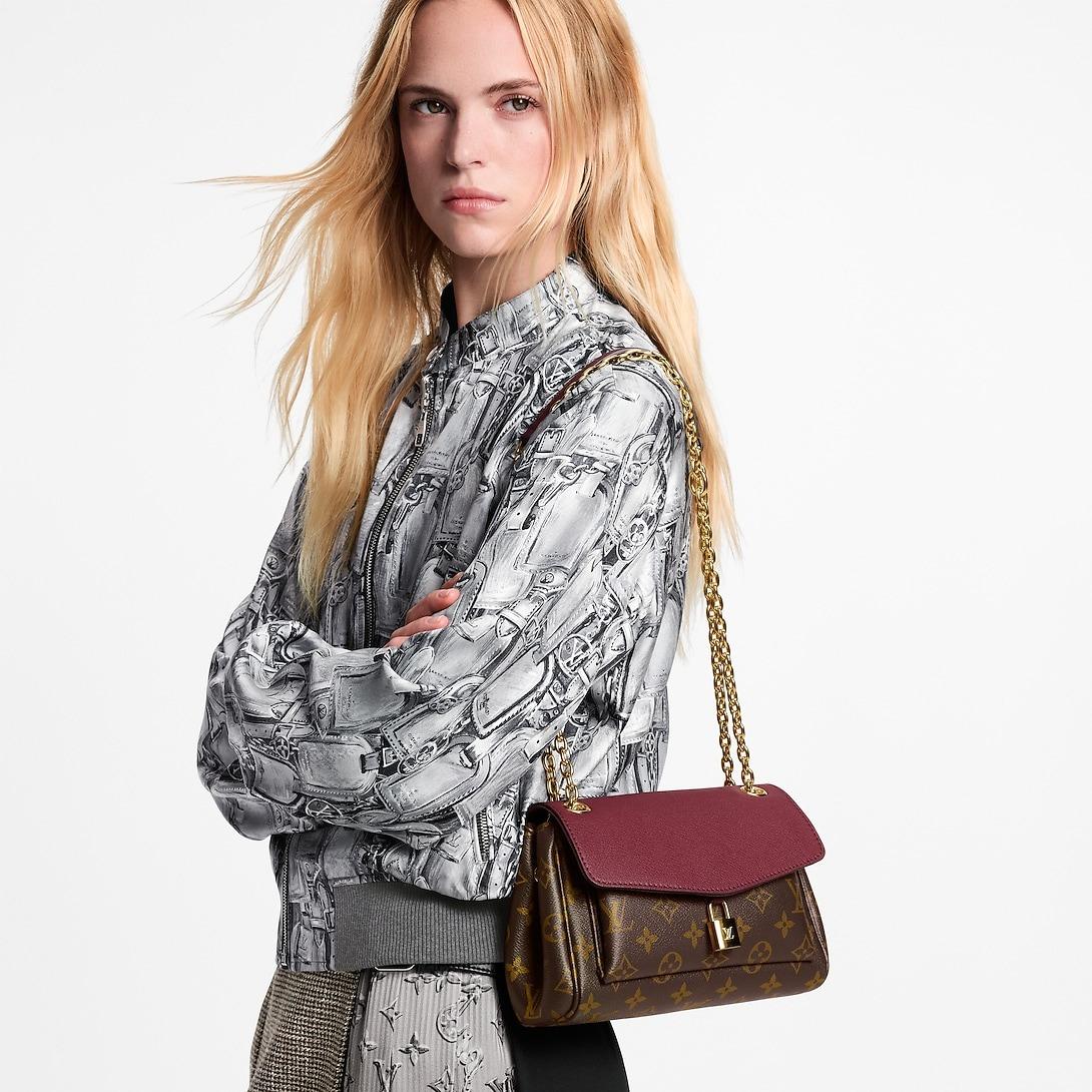 Louis Vuitton Saint Germain BB Sac à épaule 9.4in/ 24cm Monogram Vin Or Matériel pour femmes M27067