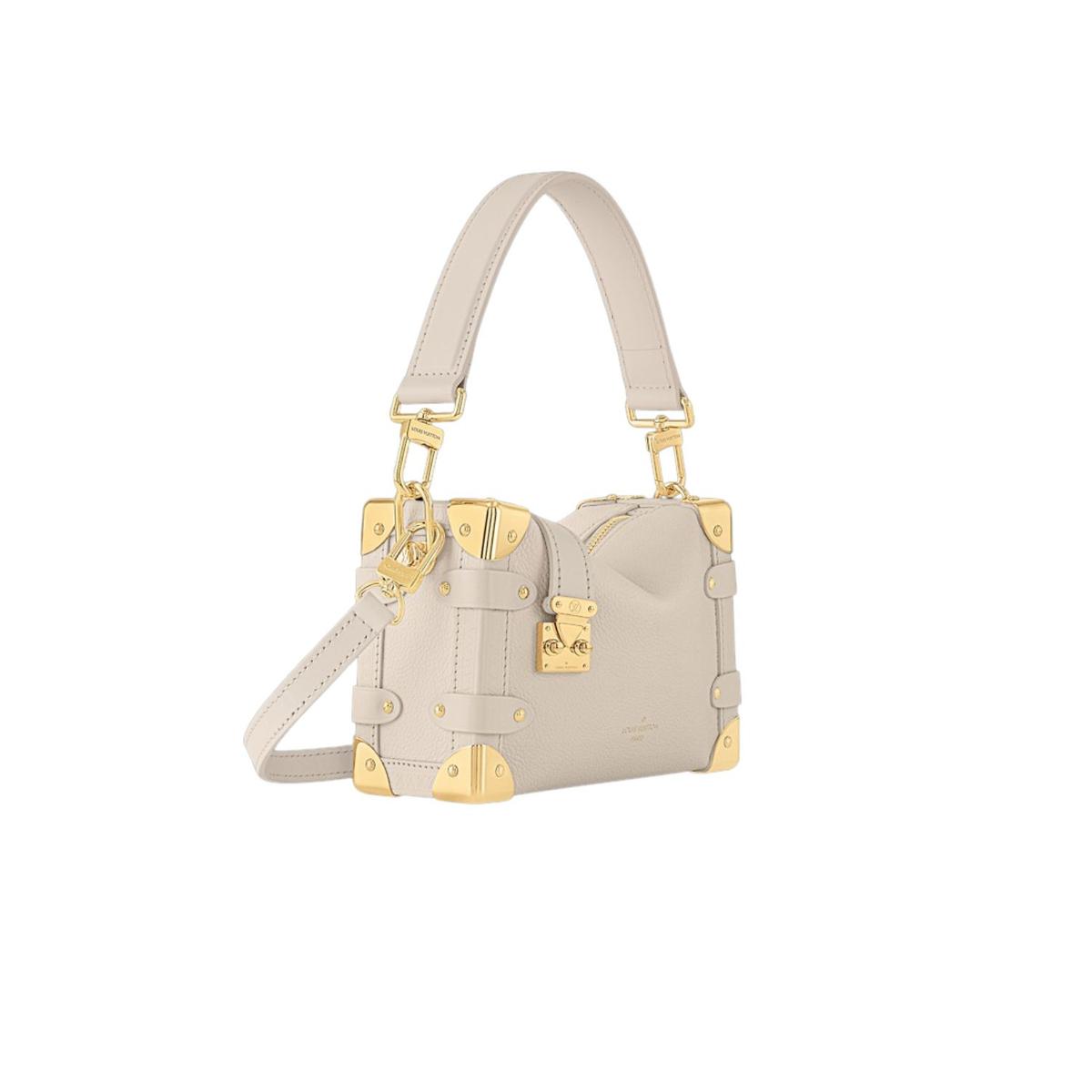 Louis Vuitton Side Trunk PM Chalk For Women 18cm/7.1in