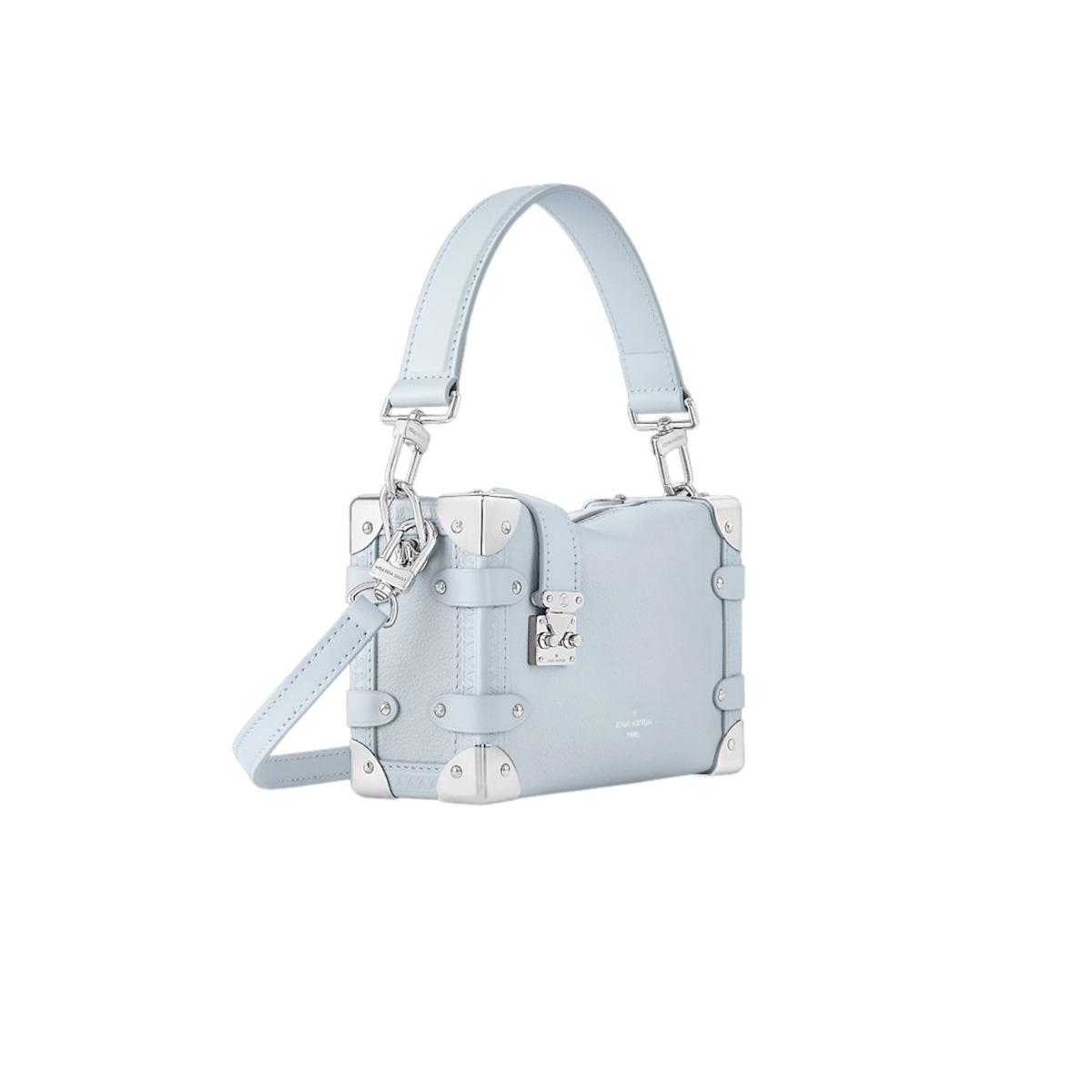 Louis Vuitton Side Trunk PM Olympe Blue For Women 18cm/7.1in