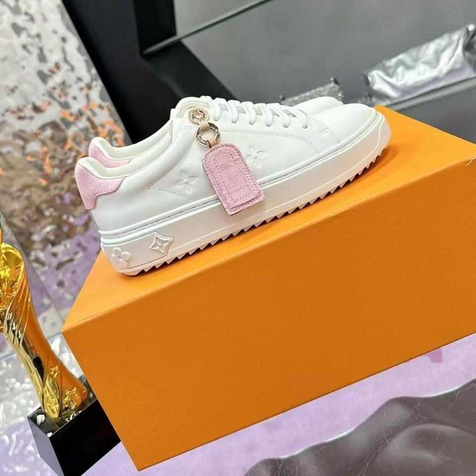 Louis Vuitton Time Out Sneakers Pink For Women