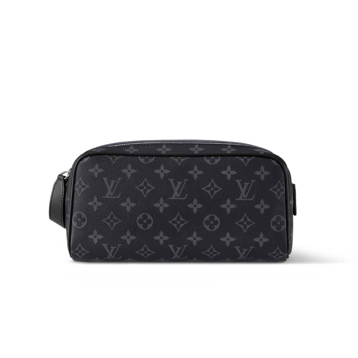 Louis Vuitton Toilet Dopp Kit Bag Black 11in/28cm M46354
