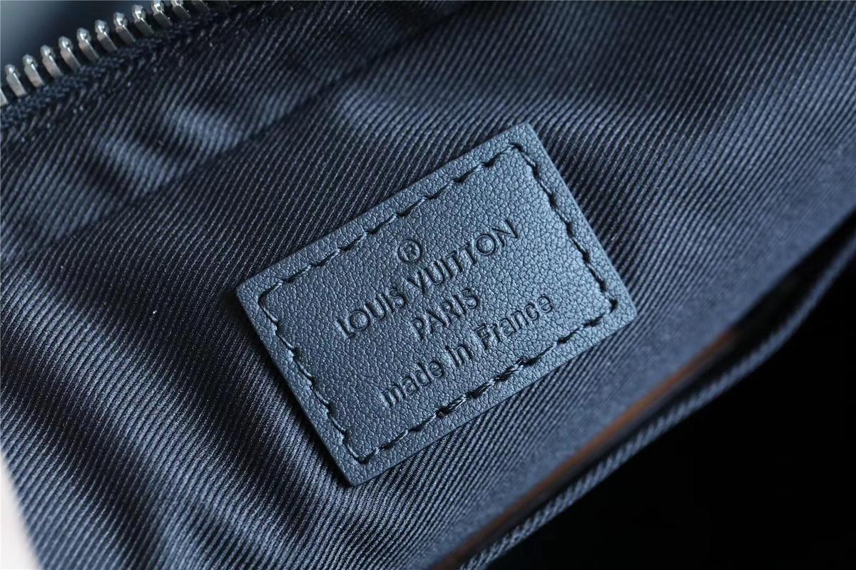 Louis Vuitton Trio Messenger Monogram Eclipse and Monogram Eclipse Reverse For Men, Men's Bags, Shoulder And Crossbody Bags 9.8in/ 25cm LV M69443
