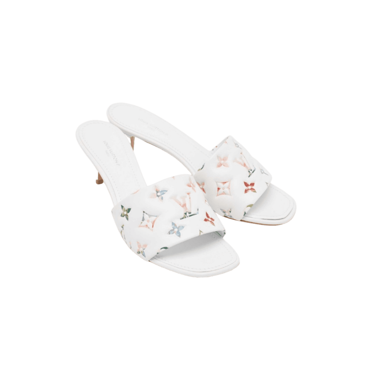 Louis Vuitton Revival féminin Mule Blanc pour femmes LV 1AAP7M