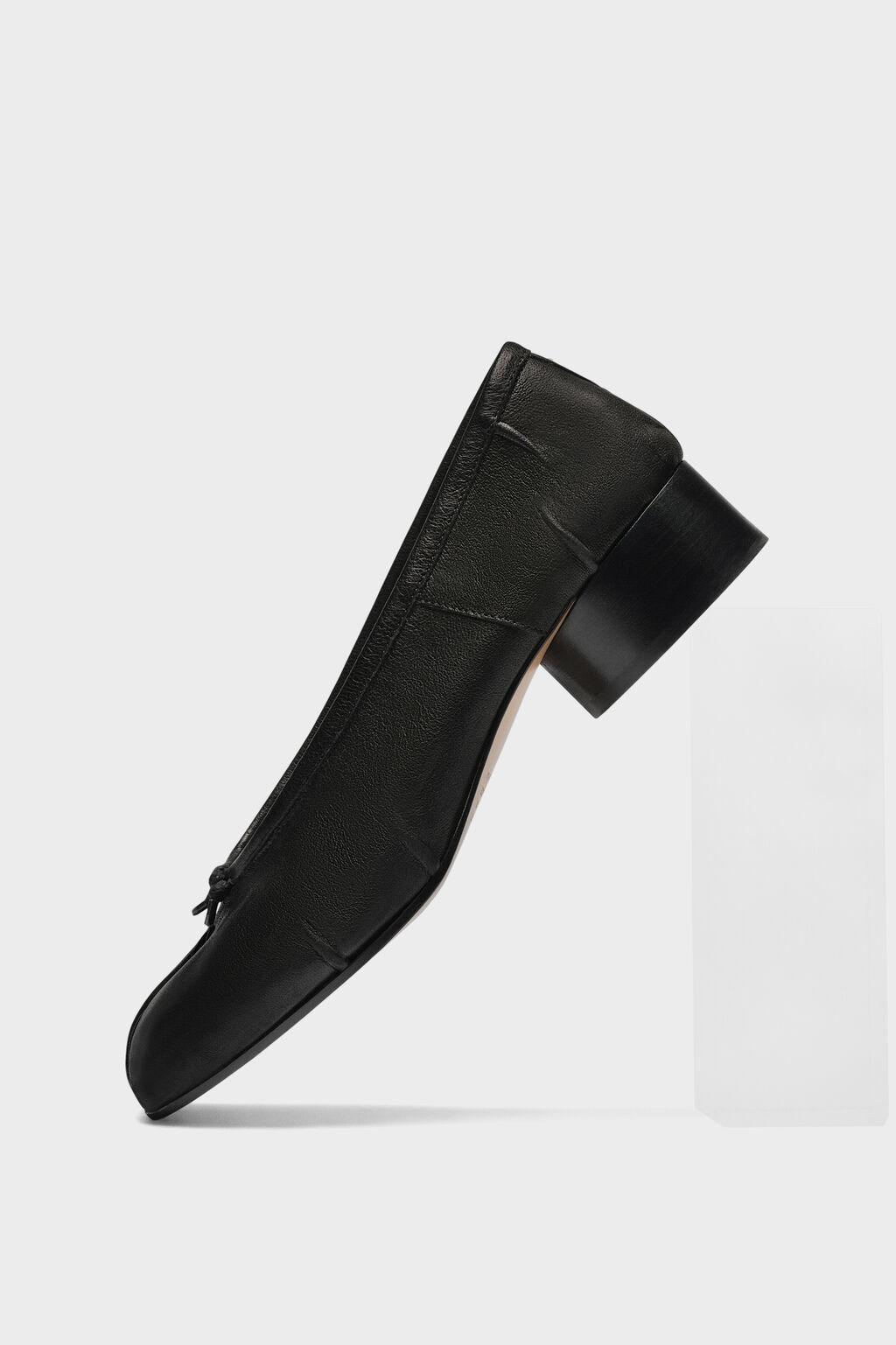 Maison Margiela Flats Tabi New Ballerina Black For Women