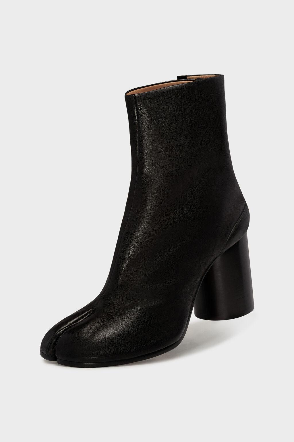 Maison Margiela Tabi Ankle Boots Black For Women 8cm/3in