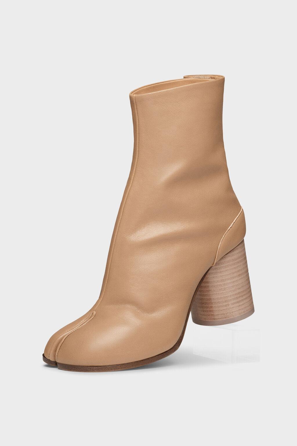 Maison Margiela Tabi Ankle Boots Nude For Women 8cm/3in
