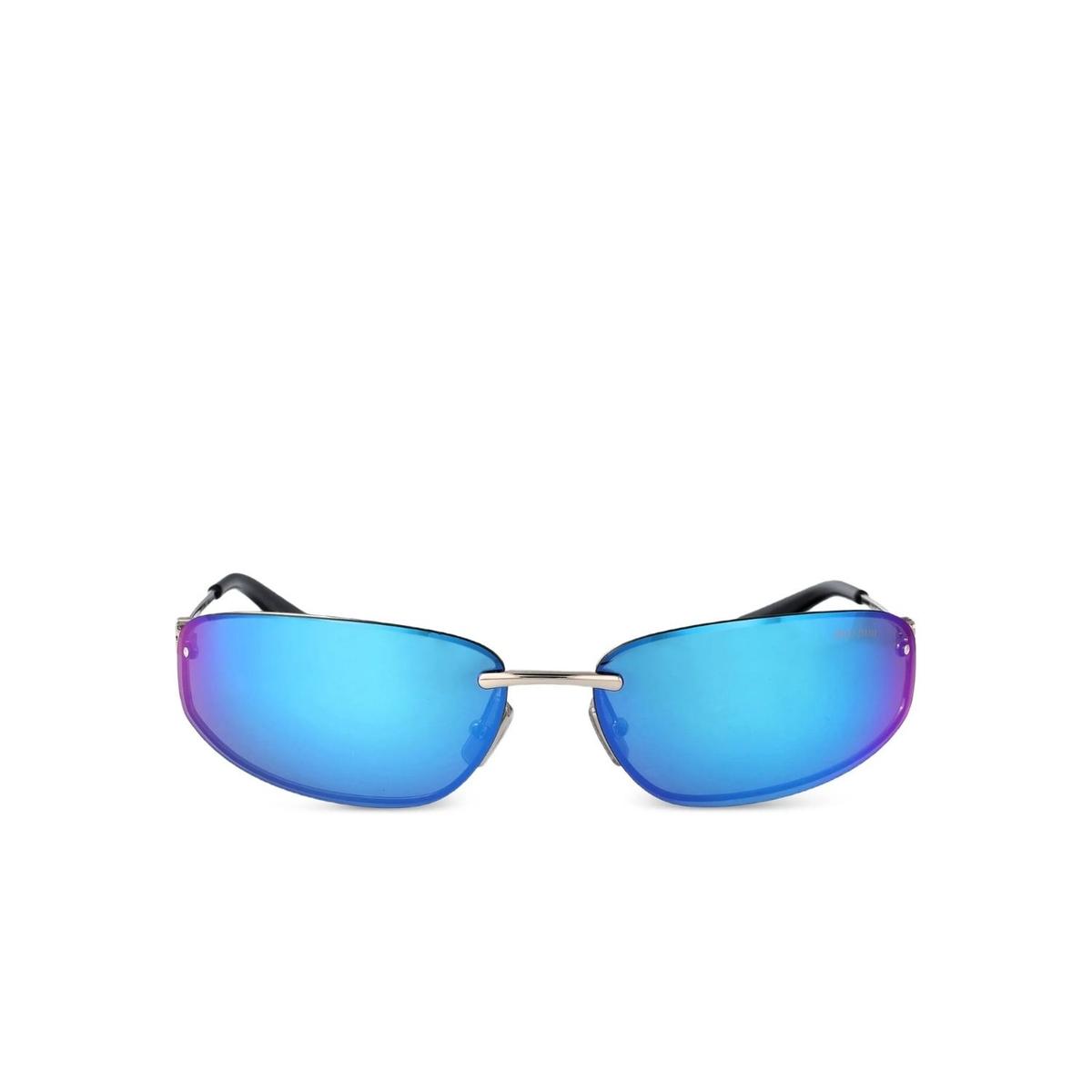 Lunettes de soleil Miu Miu Sporty Verres miroirs bleu à violet