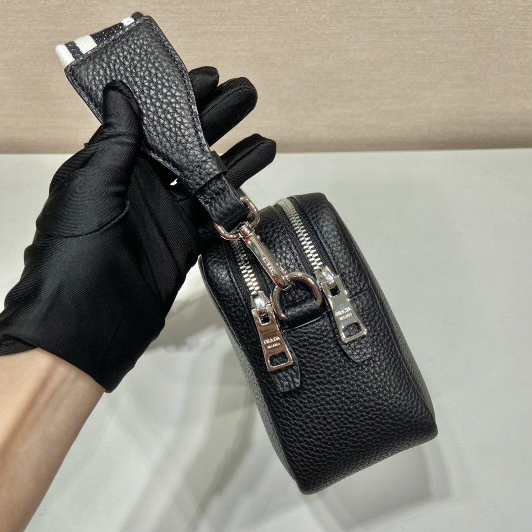 Sac Prada avec ceinture d'épaule noir pour les femmes, sacs pour femmes 8.6in/22cm 1BH082 2DKV F0002 V 3OM