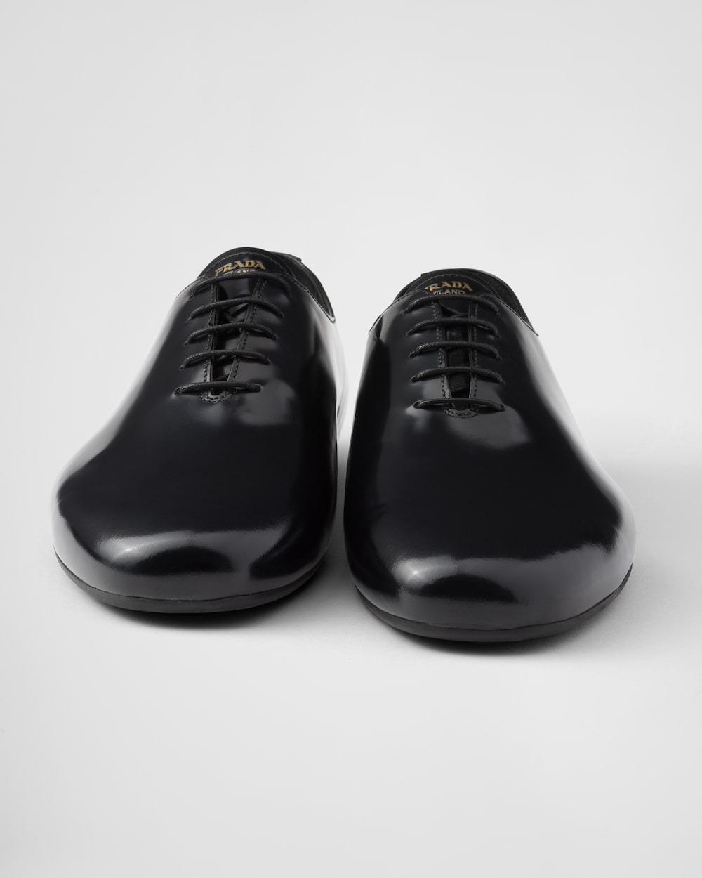 Prada Dentelle brossée noir pour les hommes