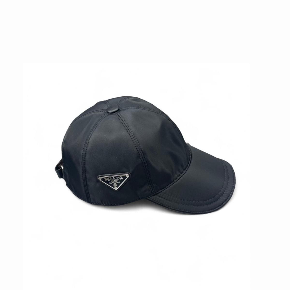 Casquette de baseball Prada Re-Nylon Noir Casquette Prada 2HC274 2DMI F0002