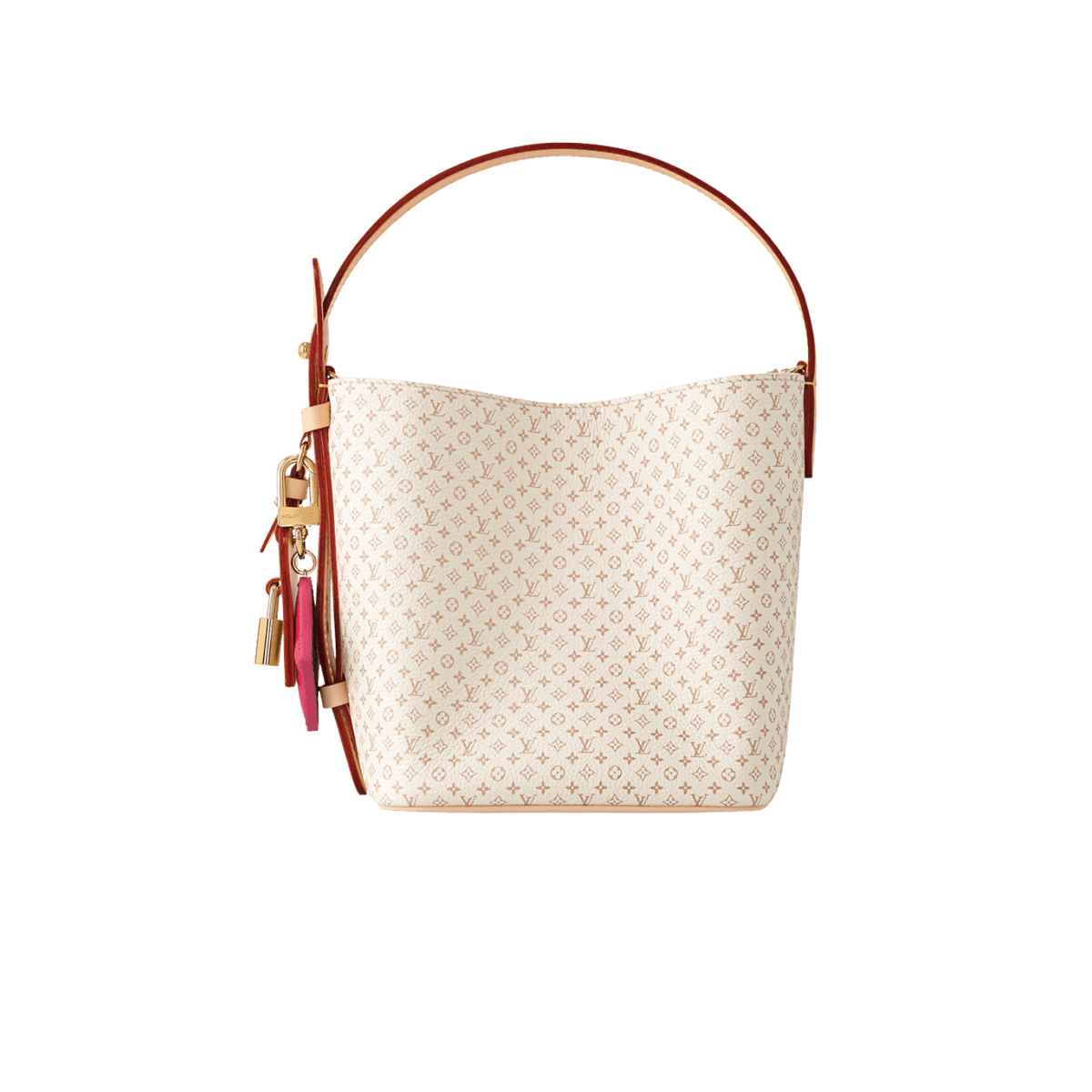 Louis Vuitton All In BB Bucket Bag 6.3in/ 16cm Dune/ Sand Gold Hardware For Women M15130