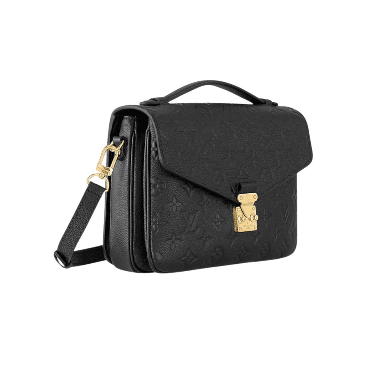 Louis Vuitton Pochette Sac à bandoulière Metis 9.8po/ 25cm Hardware en or noir pour femmes M41487