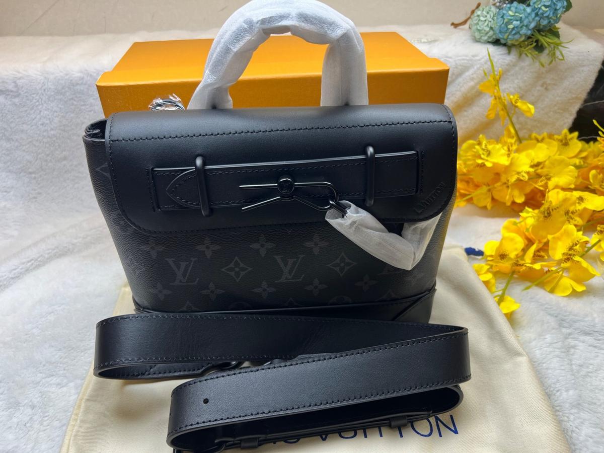 Louis Vuitton Steamer PM Noir pour hommes 9.8in/25cm