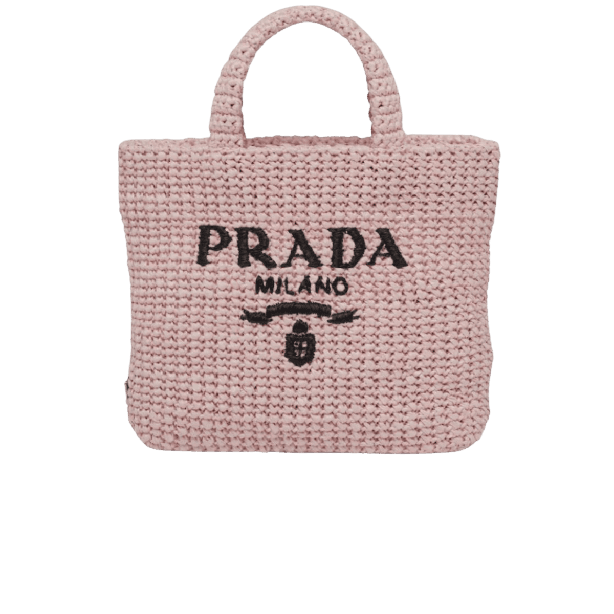 Sac petit fourre-tout Prada 9.4in/ 24cm Raffia en argent rose pour femmes 1BG422 2A2T F0E18 V OOL
