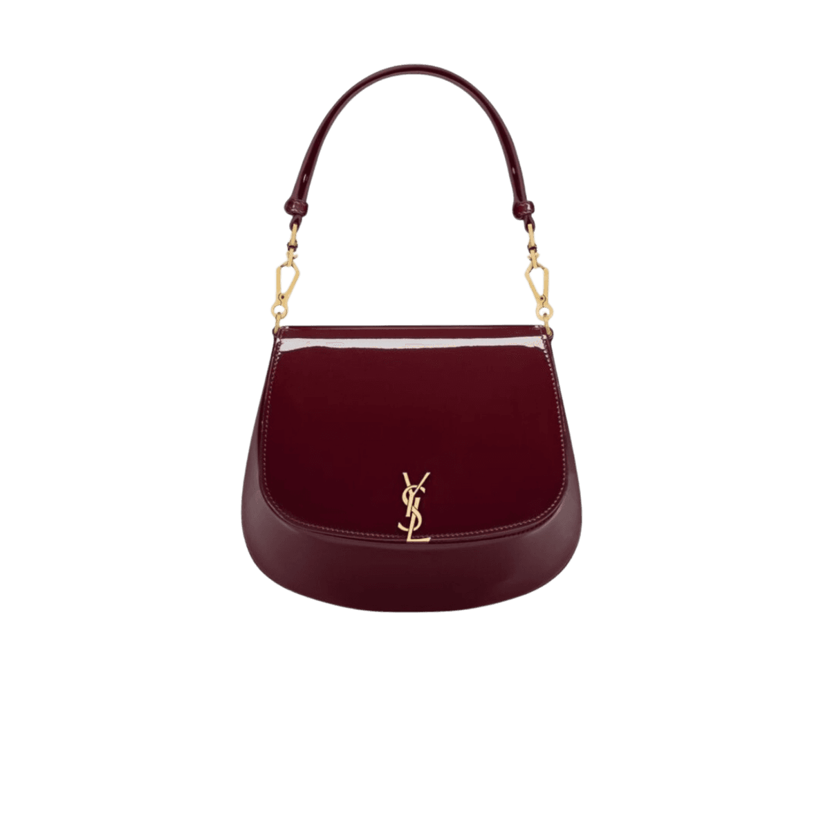 Saint Laurent Voltaire Mini Top Handle Bag 8.3in/ 21cm Dark Red Wine Gold Hardware For Women 800846BMIIW6413