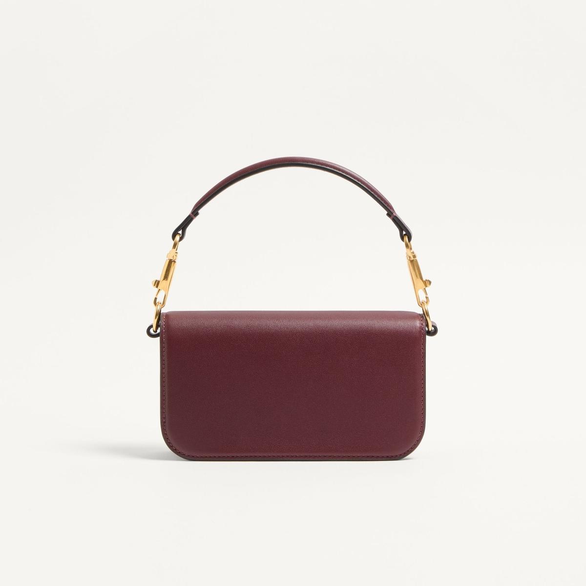 Valentino Garavani Loco petit sac à épaule 7,9 po/ 20 cm Rosewood ancien matériel en laiton pour les femmes 7W2B0K53CXA DYE