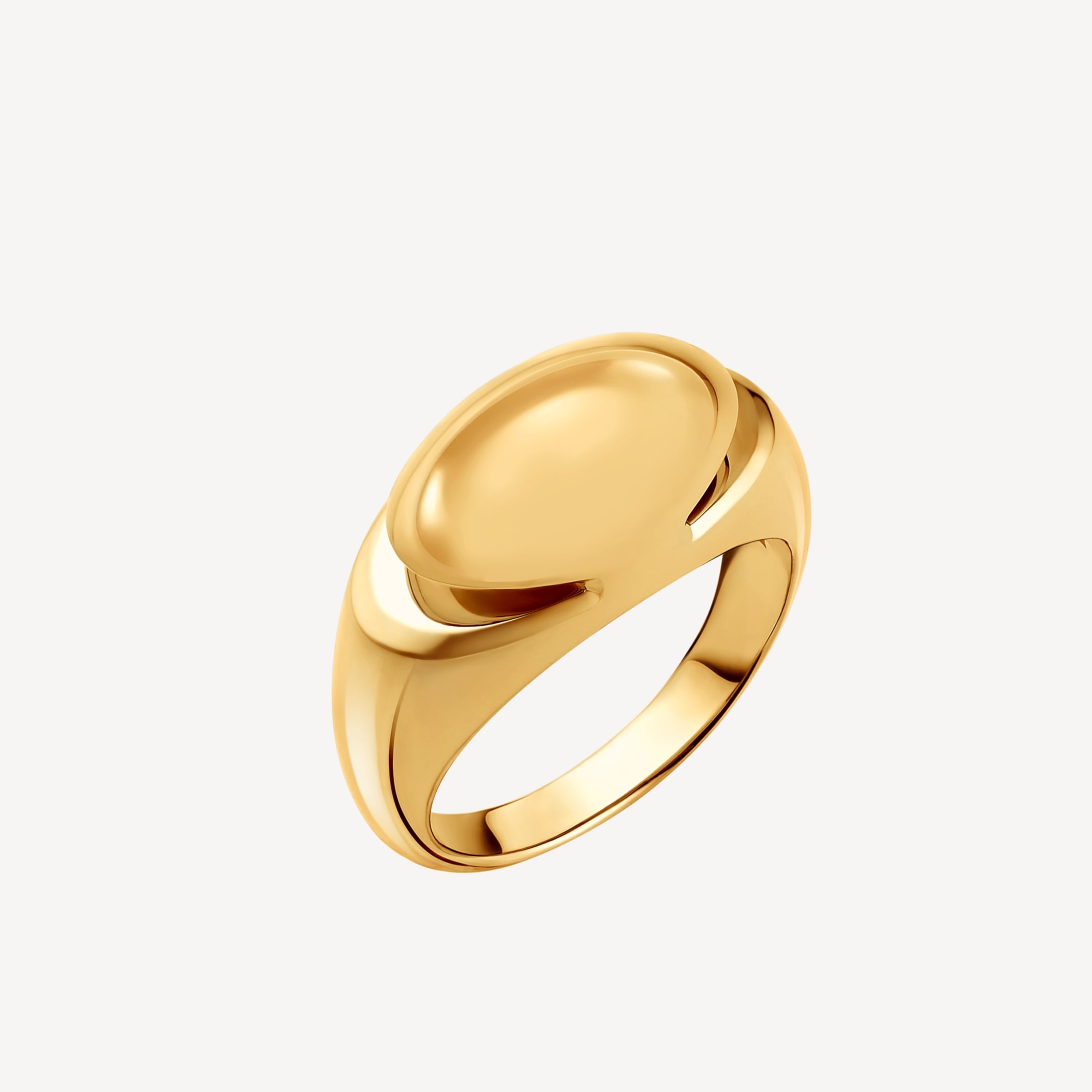 Bvlgari Cabochon Ring Gold Hardware For Women 361229