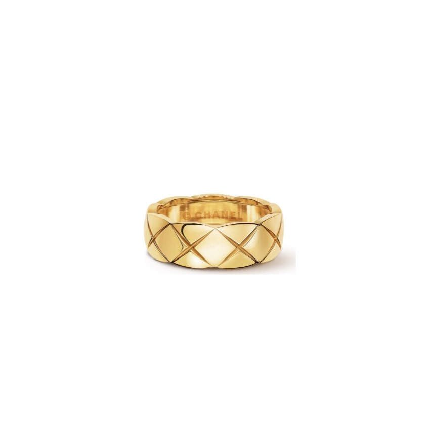 Chanel Coco Crush Ring Yellow Gold Small Version For Women J10571