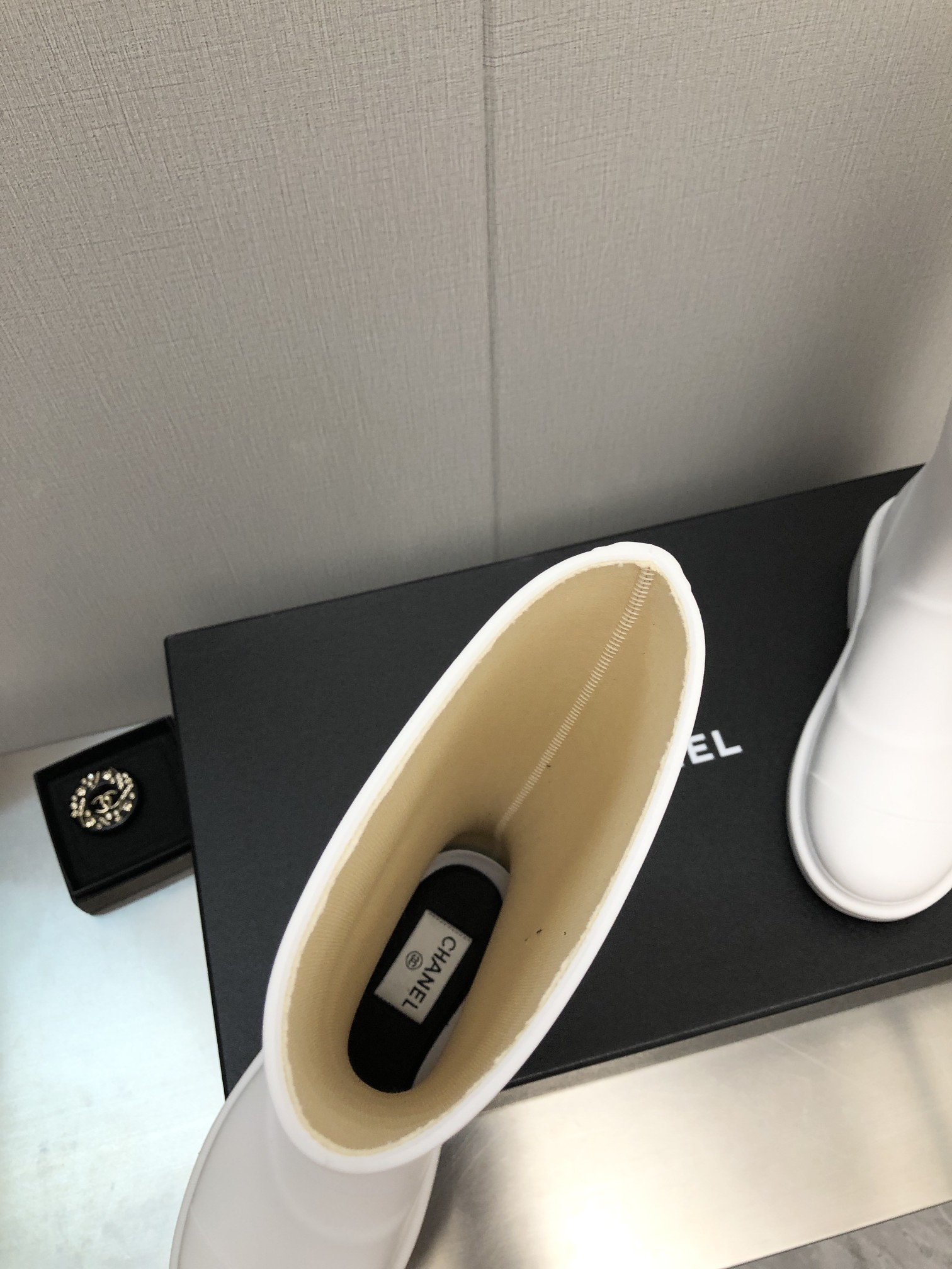 Chanel Women's Hight Boots White For Women
