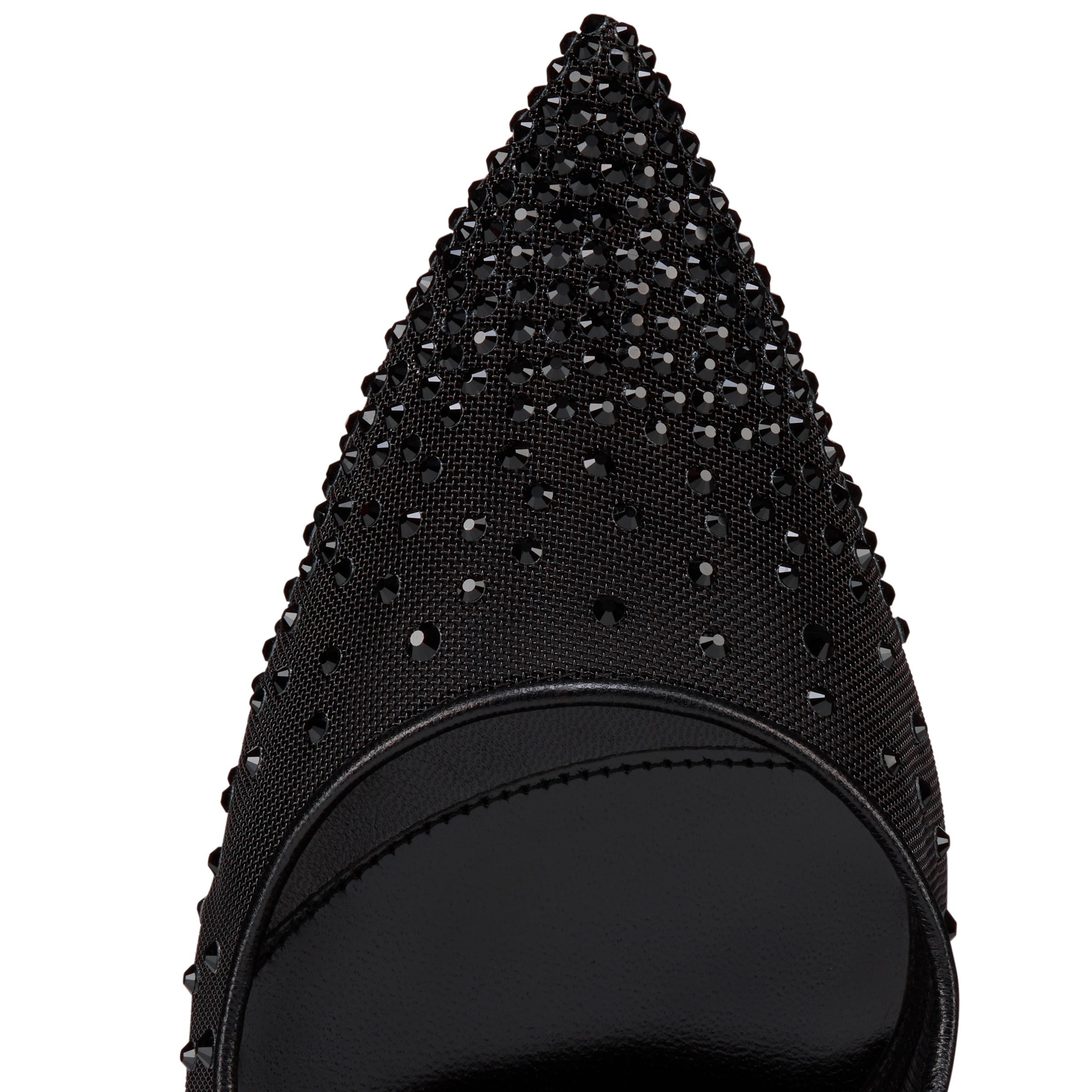 Christian Louboutin Degrastrass Red Carpet Pumps Black For Women 100mm 1250540J686