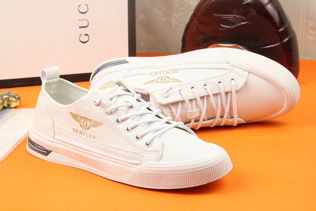 Gentley x Gucci Men's Sneakers With Logo G White For Men