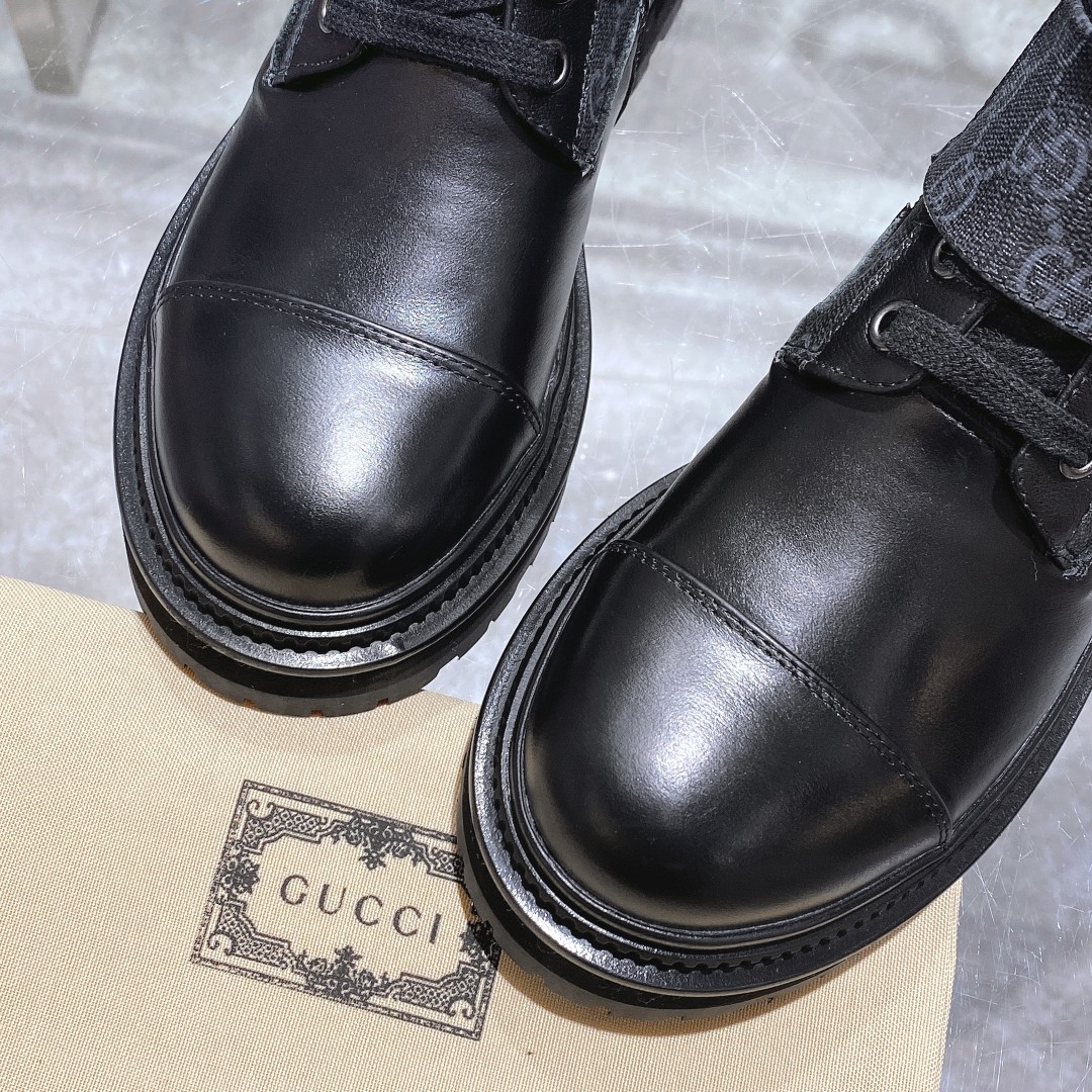 Gucci Blondie Women's Ankle Boots Black For Women GG