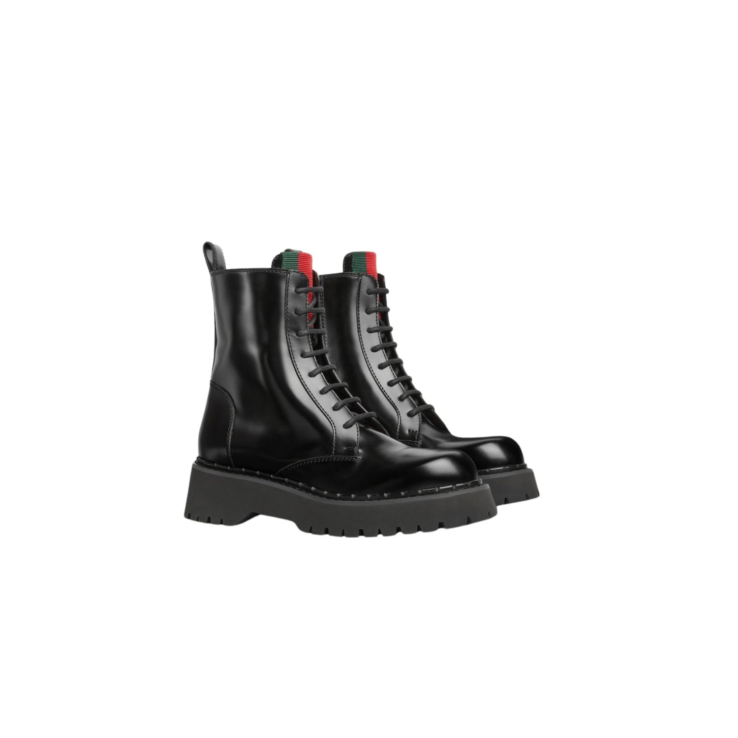 Gucci Bootie With Web Black For Women 794394 AADIX 1060