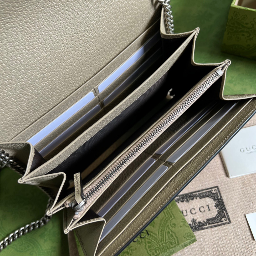 Gucci Dionysus Mini Shoulder Bag 7.9in/ 20cm Beige/ White GG Supreme Canvas Palladium Hardware For Women 421970 UULBN 9683