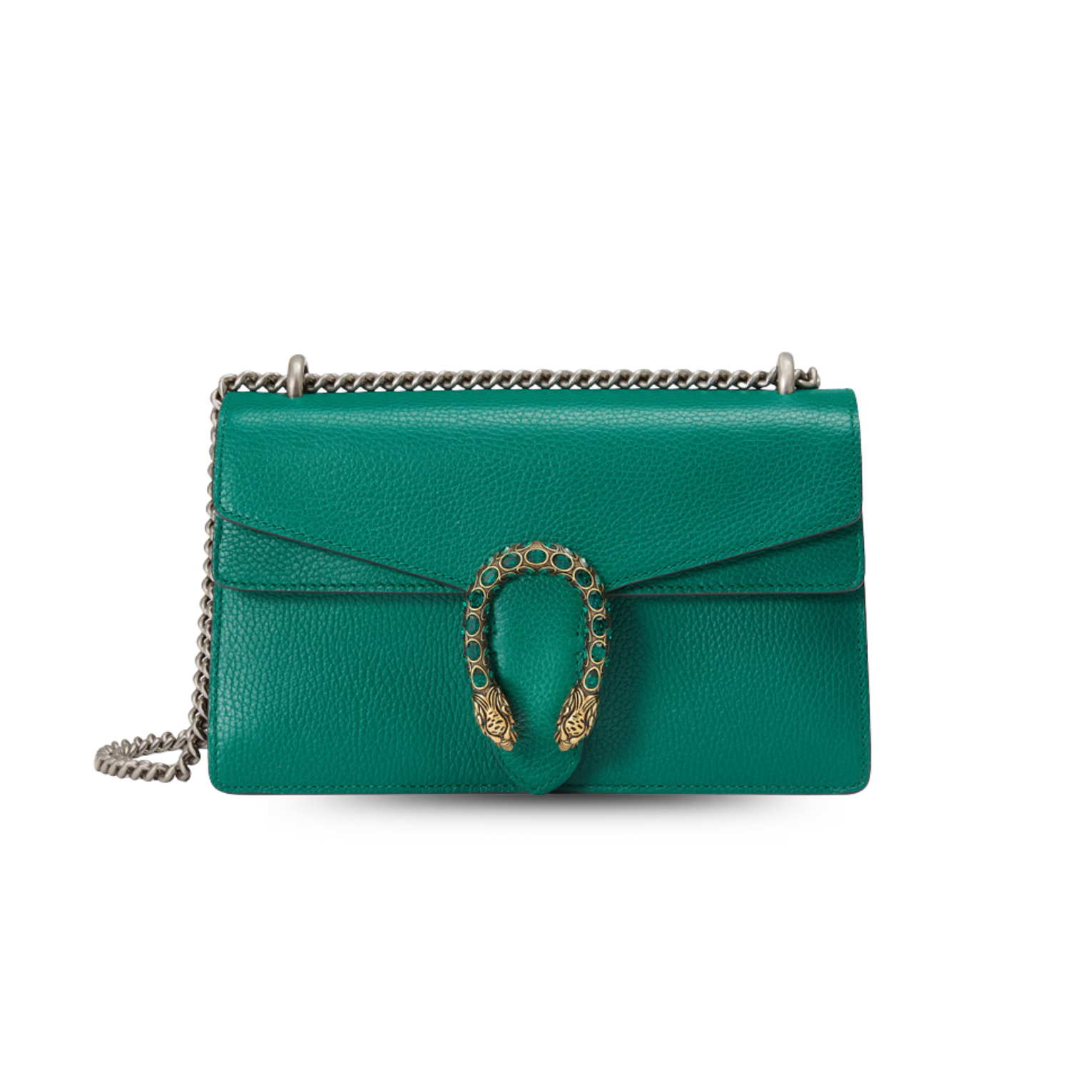 Gucci Dionysus Shoulder Bag 11in/ 28cm Green Palladium Hardware For Women 400249 CAOGX 3120