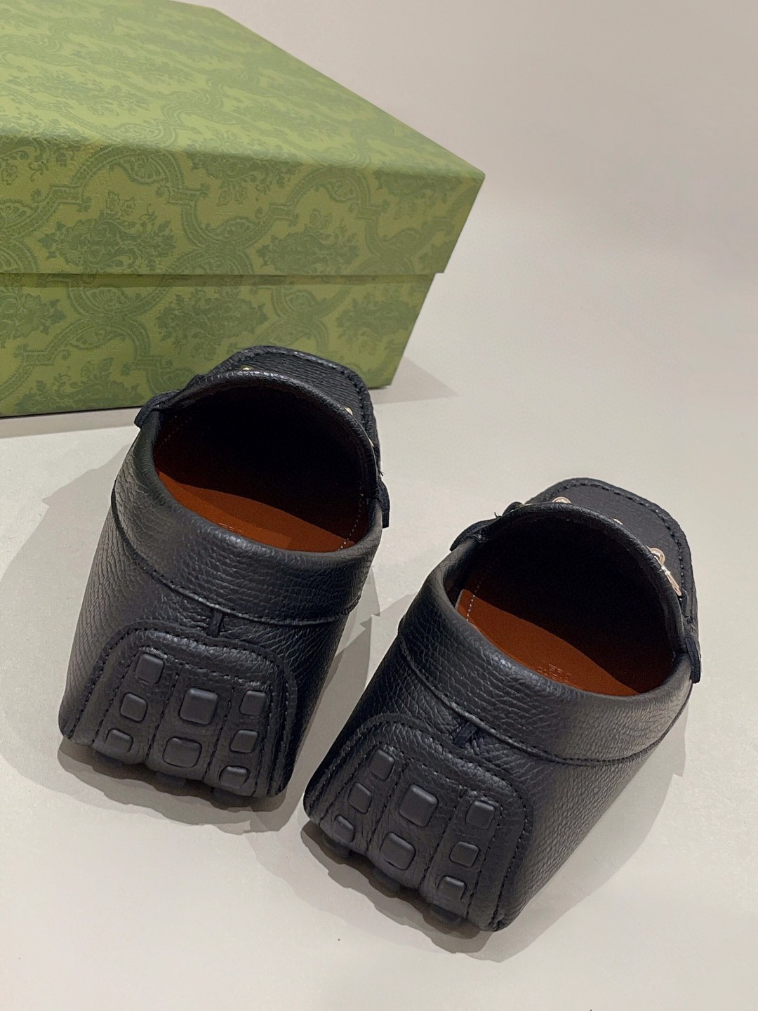 Gucci Men's Horsebit Driver Black For Men 674254 UDU00 1000