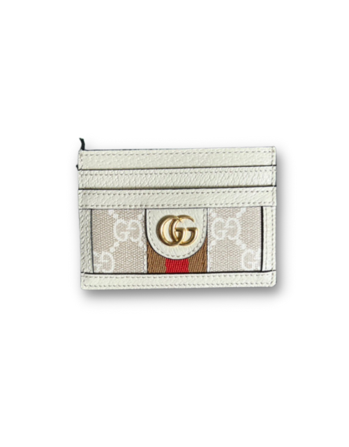Gucci Ophidia GG card case White For Men 3.9in/10cm