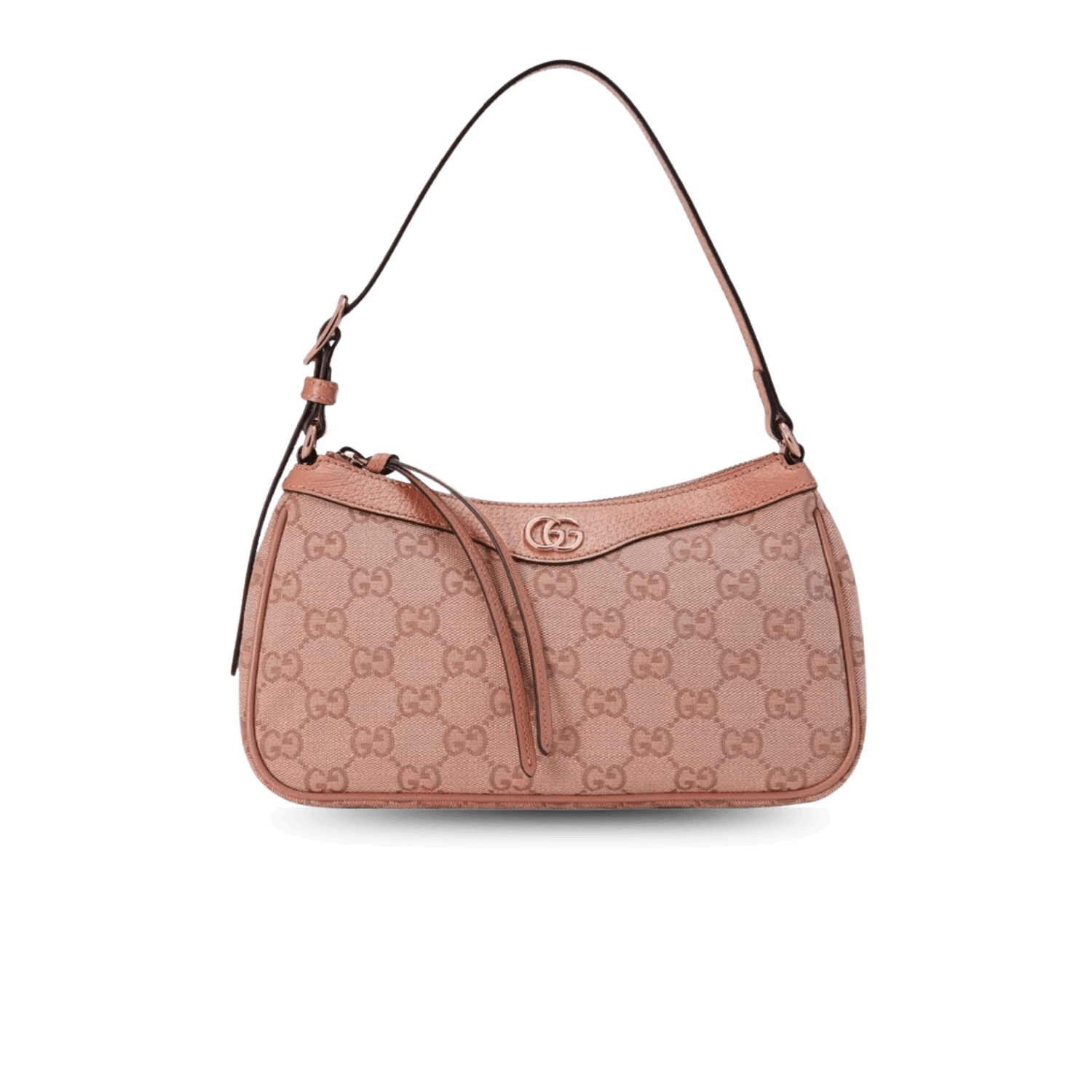 Gucci Ophidia Small Shoulder Bag 9.8in/ 24.8cm Pink Rose Gold Hardware For Women 735145 FACC5 5748