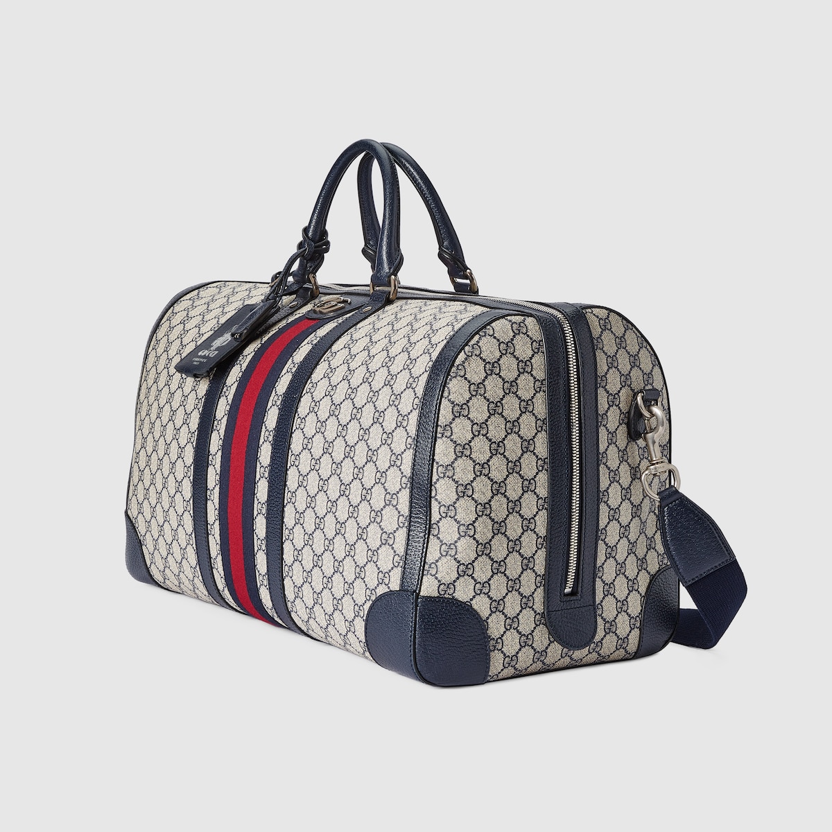 Gucci Savoy Large Duffle Bag Beige 20.5 in/ 52 cm 724612 9AAB6 4076
